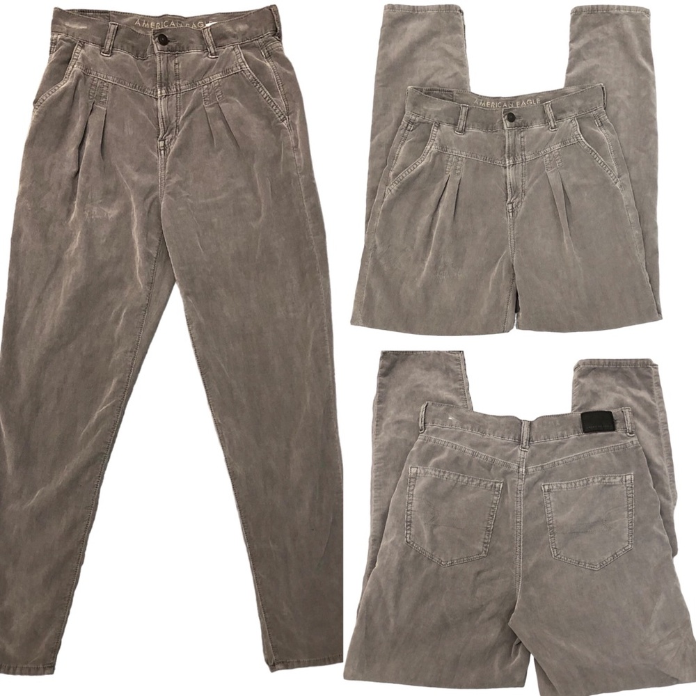 American Eagle Outfitters Women's Gray Pants